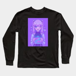 Girl addicted to music Long Sleeve T-Shirt